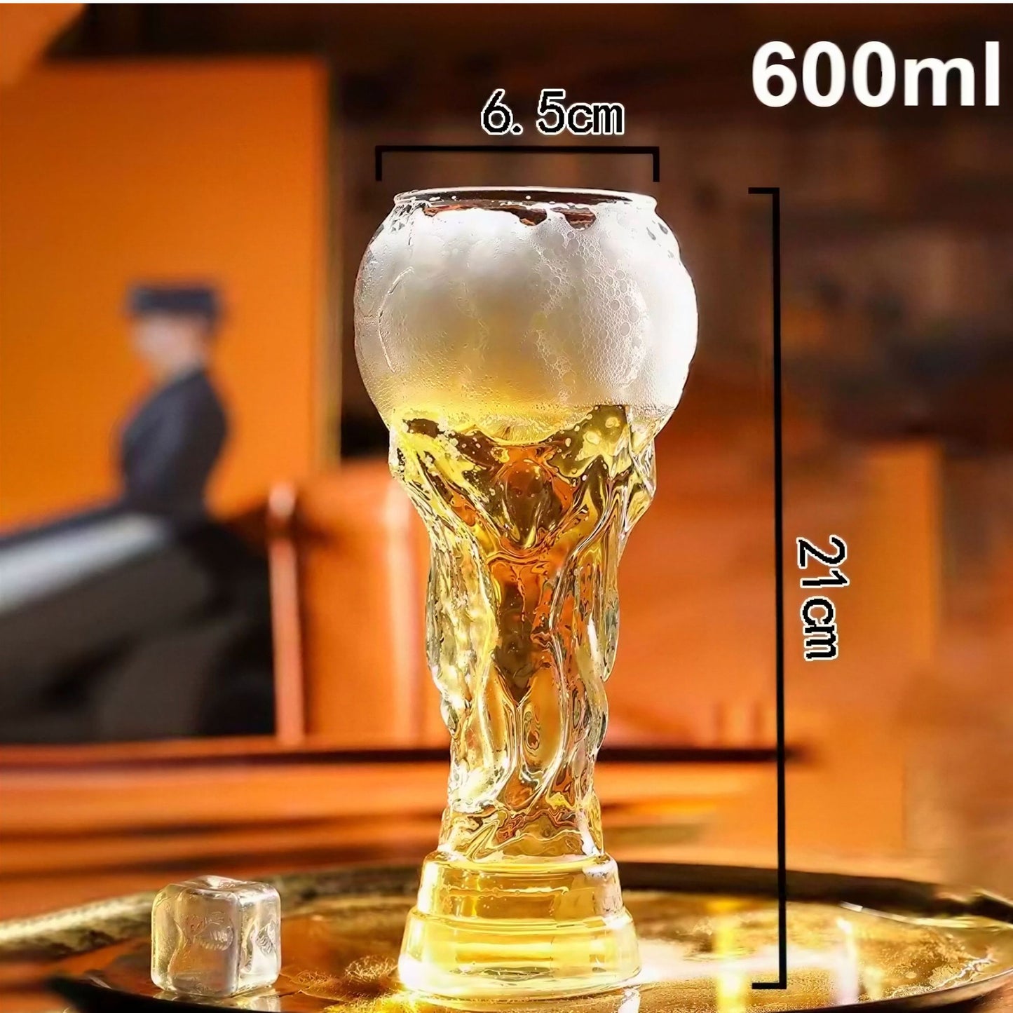 Vaso de Cristal de la Copa del Mundo